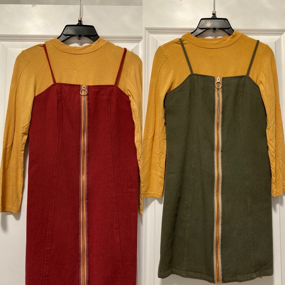 Forever 21 Girls Zip Up Dress 3PCS!!